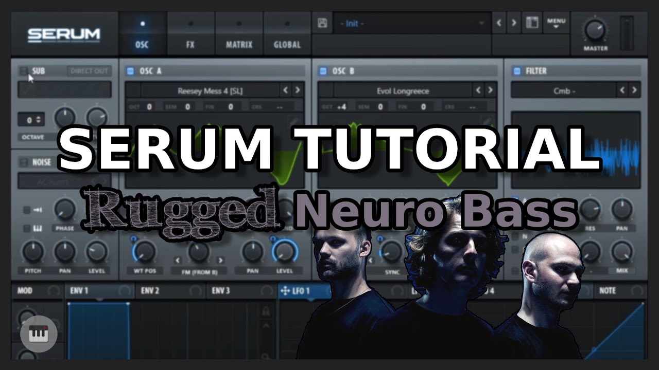 Serum Tutorial: Rugged Neuro Bass (NOISIA/The Upbeats)