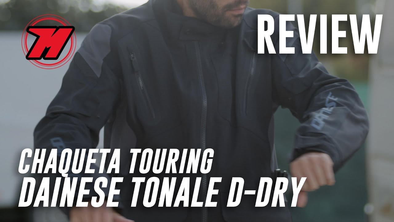 Chaqueta de moto Dainese Tonale D-Dry. ¡Una gran chaqueta TOURING 4 estaciones! 🧐