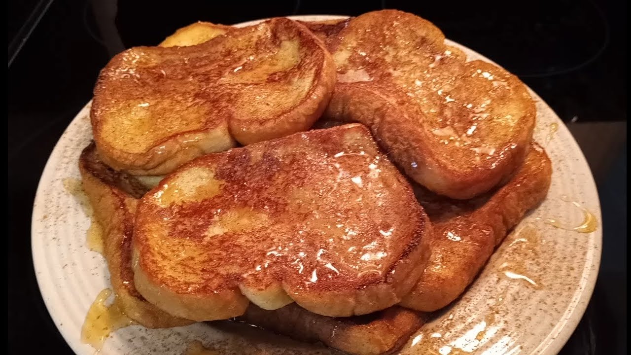 Tostadas francesas, receta f&aacute;cil/ French toast, easy recipe/Cocinando con Irina