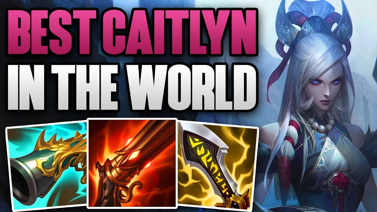 BEST CAITLYN IN THE WORLD SOLO CARRIES HIS TEAM! | CHALLENGER CAITLYN ADC GAMEPLAY | Patch 13.15 S13