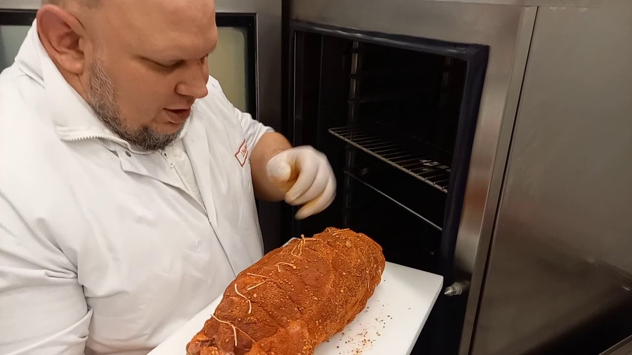 Spießbraten selber machen mit Hackfleisch-Zwiebel-Füllung / Nuhn schmeckt's