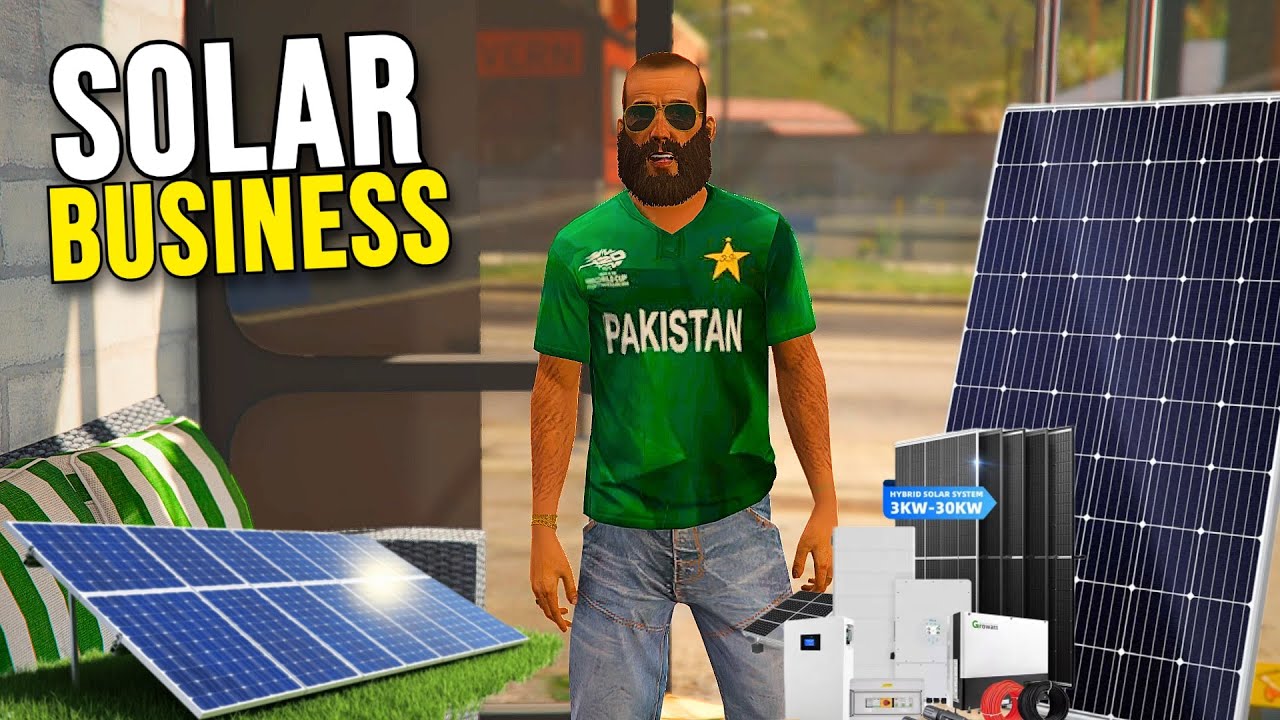 ASHRAF BHAI KA SOLAR BUSINESS | GTA 5 STORIES