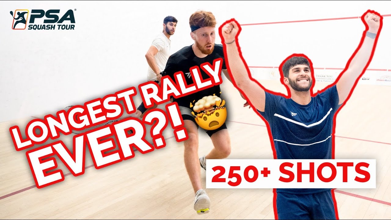Is This The Longest Squash Rally EVER?! 🤯