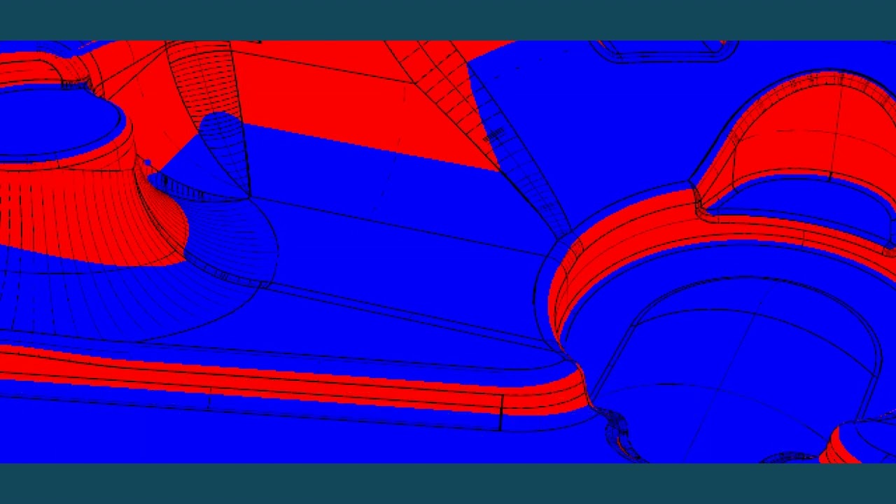 Finish Machining CAM Strategies for Parts with Complex Surfaces