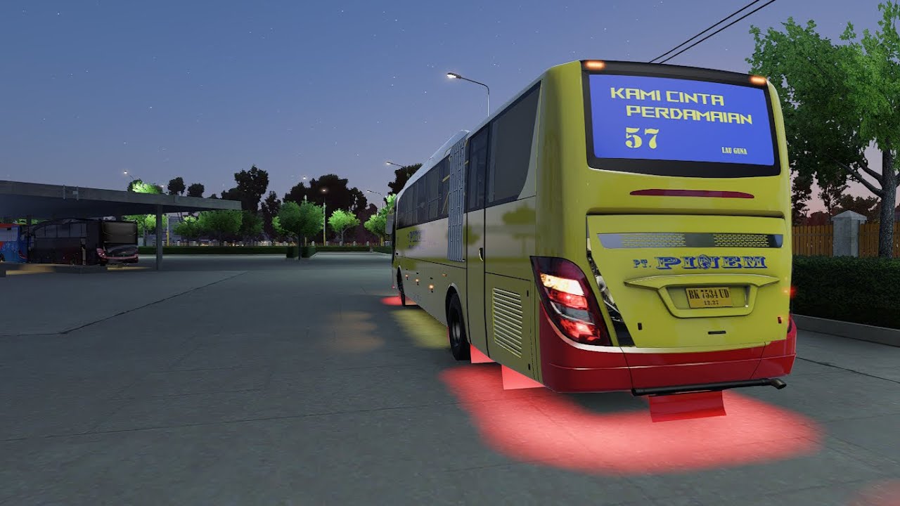 BUS PINEM AC UNIT TERTUA YANG MASIH BERJALAN SAAT INI  #live #eurotrucksimulator2 #ets2