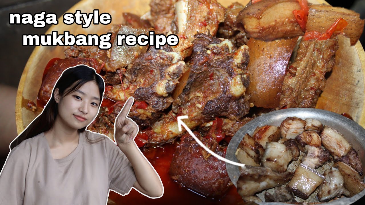 Simple & Easy Way To Cook Pork | Naga Recipe | #mukbang Special 🤭