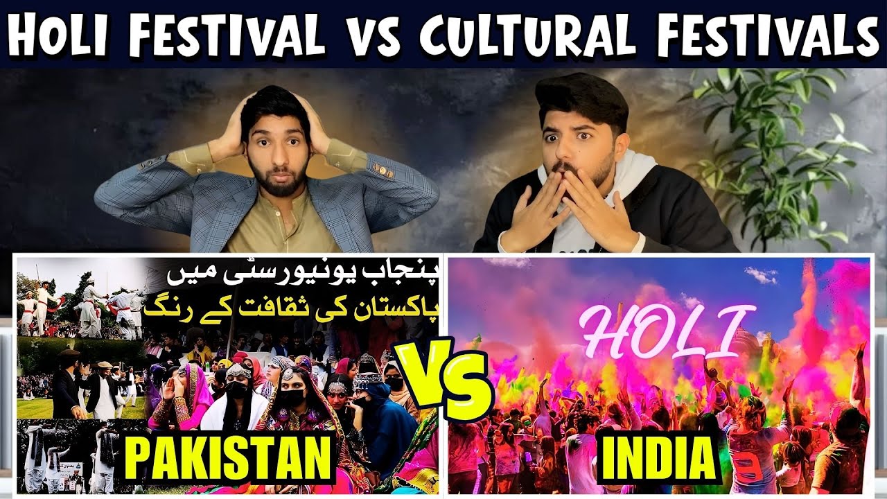 Pakistan vs Indian Festival Celebration 2026 || PAKISTANI REACTION