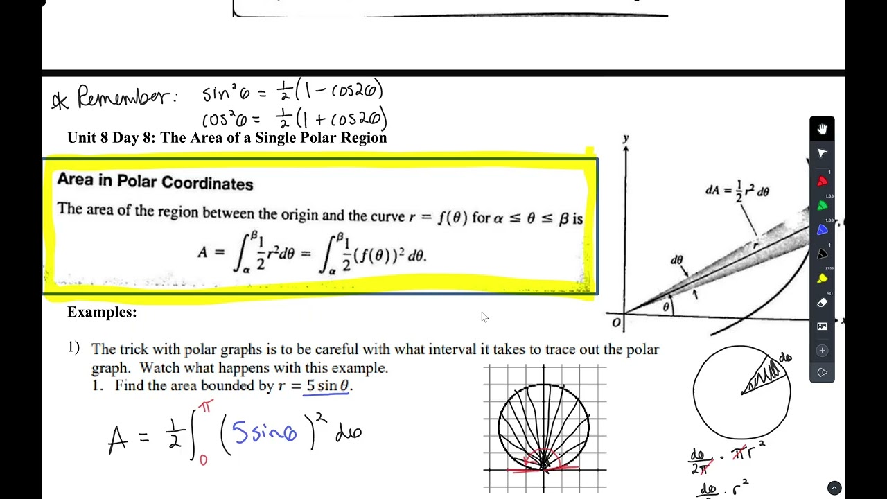 Unit8D8BC: Area of a Single Polar Region
