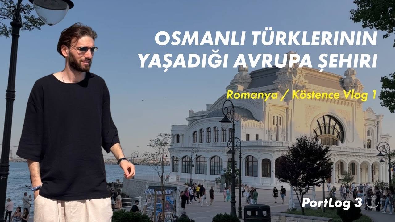 Köstence Şehir Turu 🇷🇴 | Köstence Vlog 1 | Constanta/Romania
