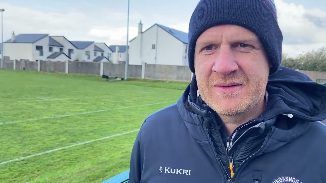 Jonny Graham - Dungannon RFC after their defeat to Sligo in Energia AIL Div 2B