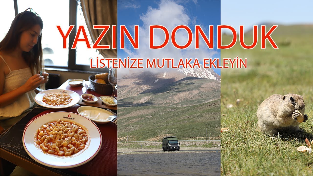KARAVANLA ERCİYES DAĞINDA KAMP-DONDUK