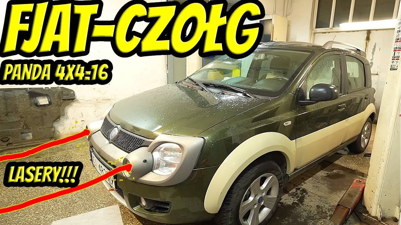 TERENOWY BOJOWY MODEL FIATA PANDA 4x4=16 JAK JEST ZBUDOWANY?