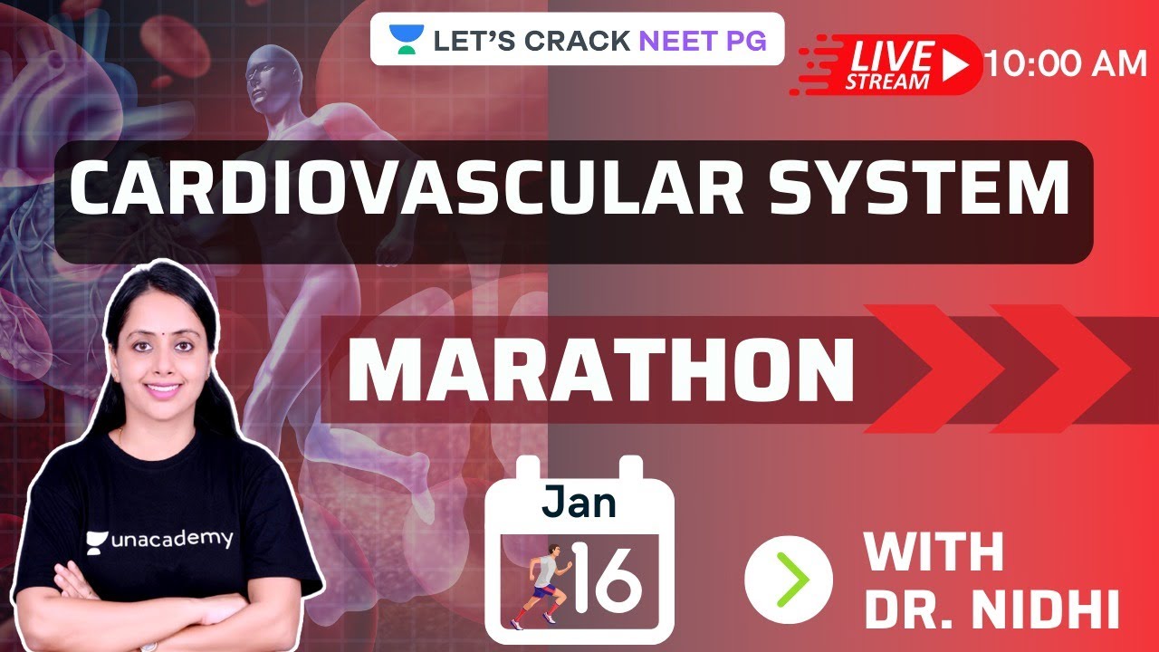 Marathon Session on Cardiovascular System | NEET PG 2021 | Dr. Nidhi