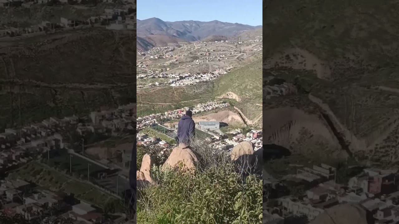 cruzando la frontera de San Diego por Tijuana