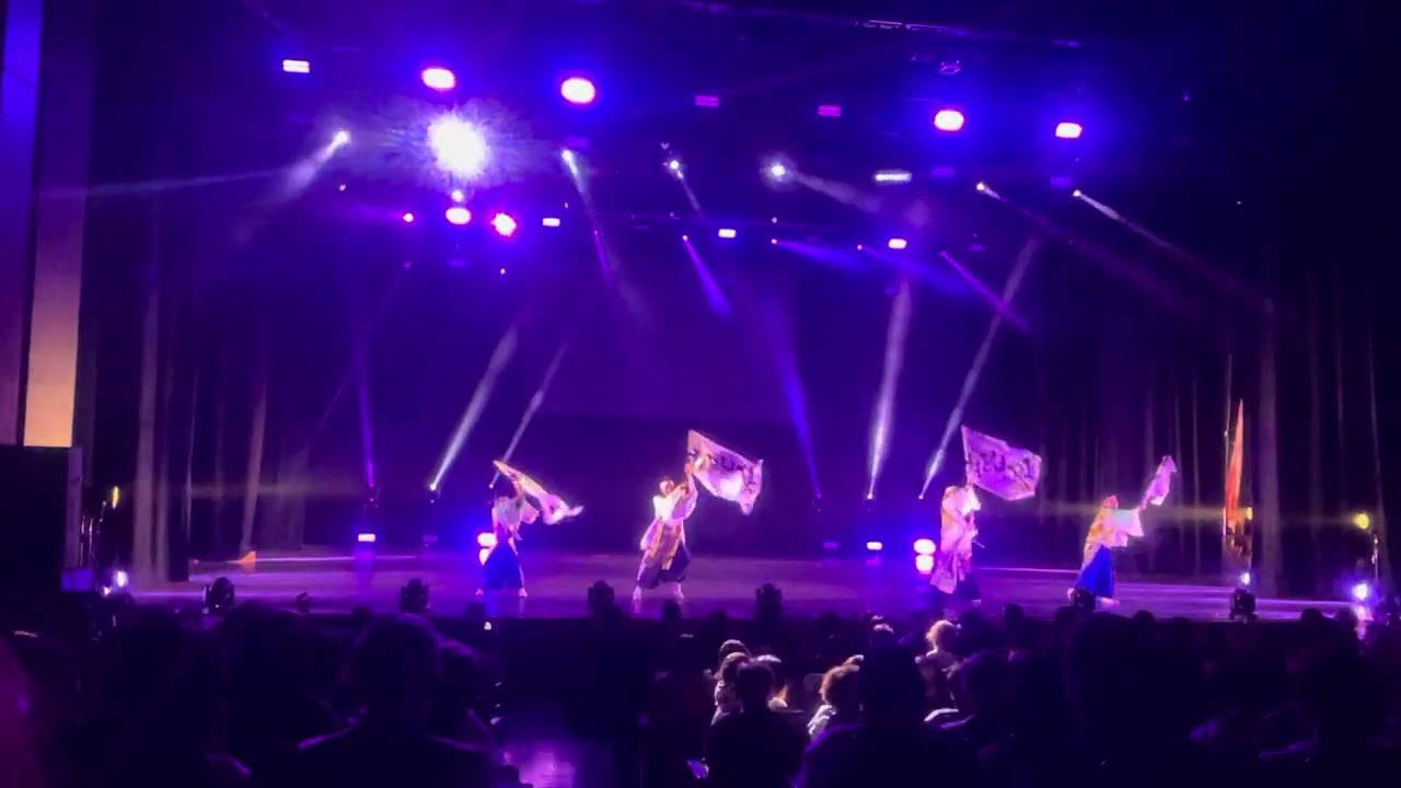 半布里【旗パフォーマンス】1部  ２５周年記念公演  可児市創造センターala  2026.3.15