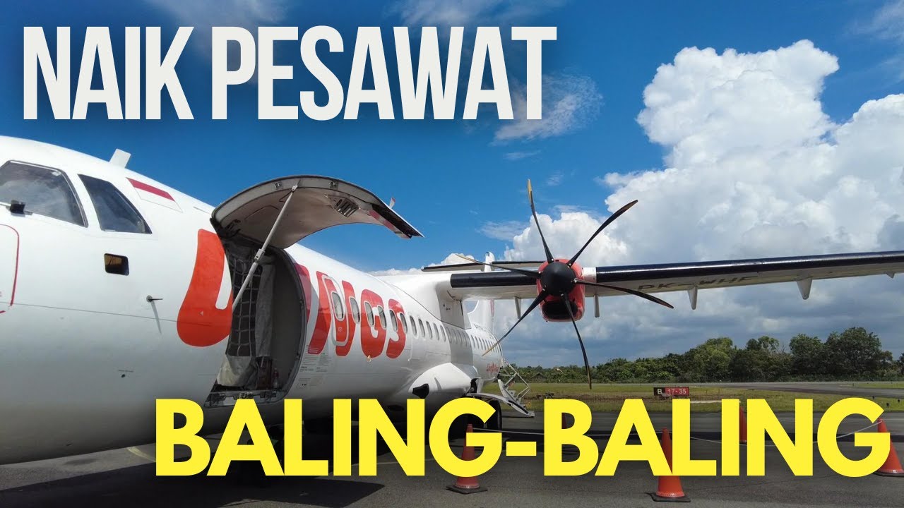 [Flight Report ] TRIP KETAPANG TO PONTIANAK  | NAIK PESAWAT BALING-BALING