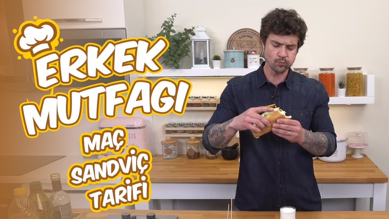 BURAK GACEMER ile ERKEK MUTFAĞI MAÇ SANDVİÇ TARİFİ #2