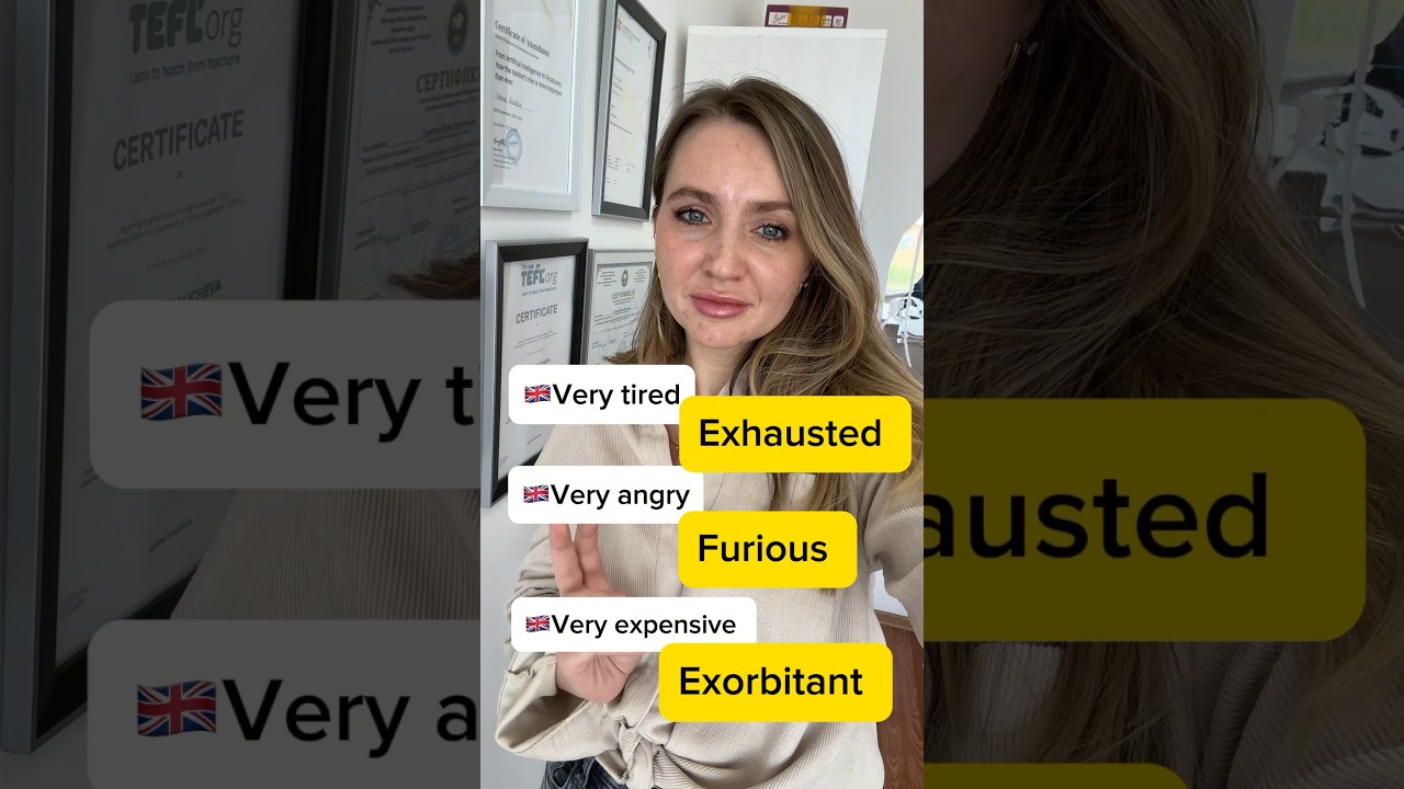 🇬🇧Extreme adjectives #английскийязык #learnenglish #английский #английскийдляначинающих