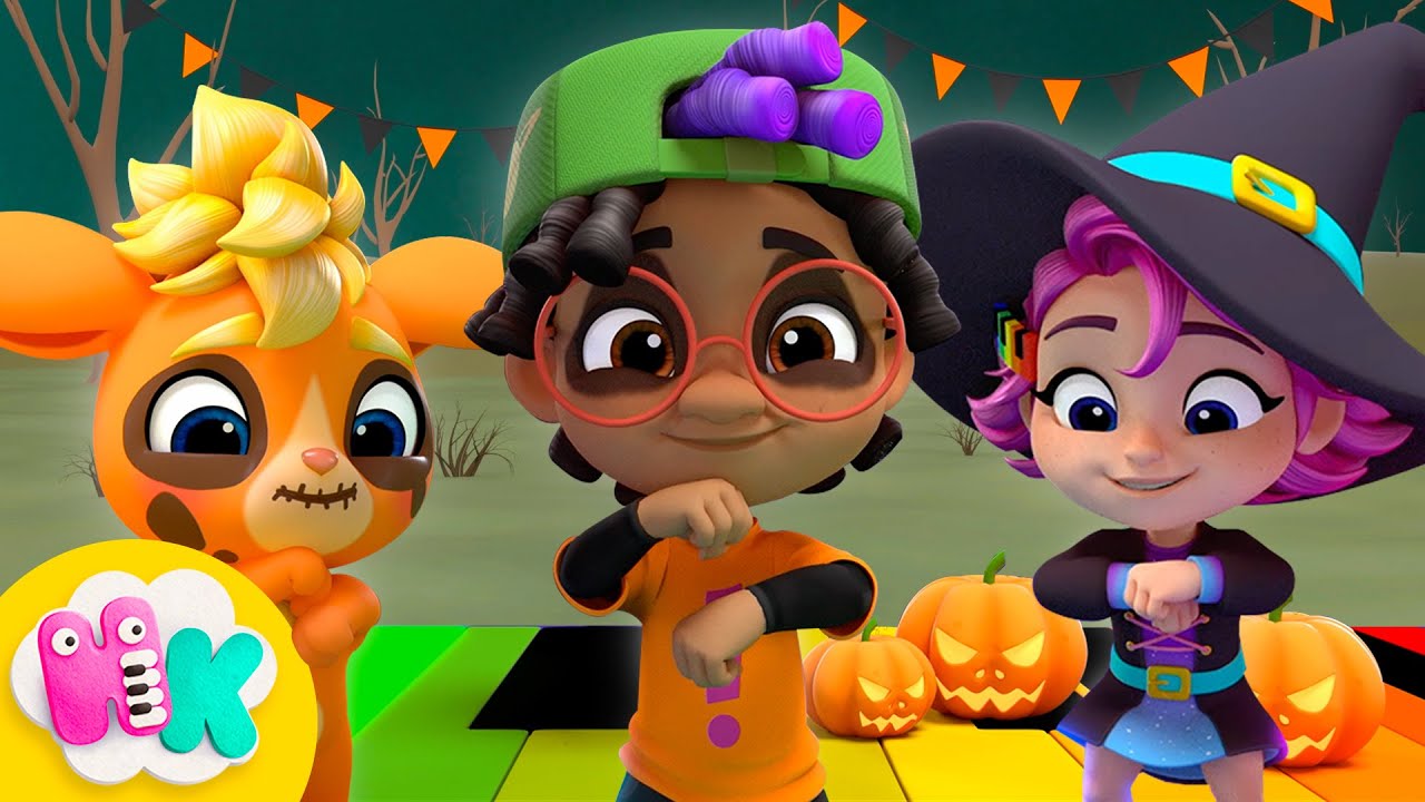 It's A Ram Sam Sam Halloween Song! 🎃👻 Dance for Toddlers | HeyKids Nursery Rhymes