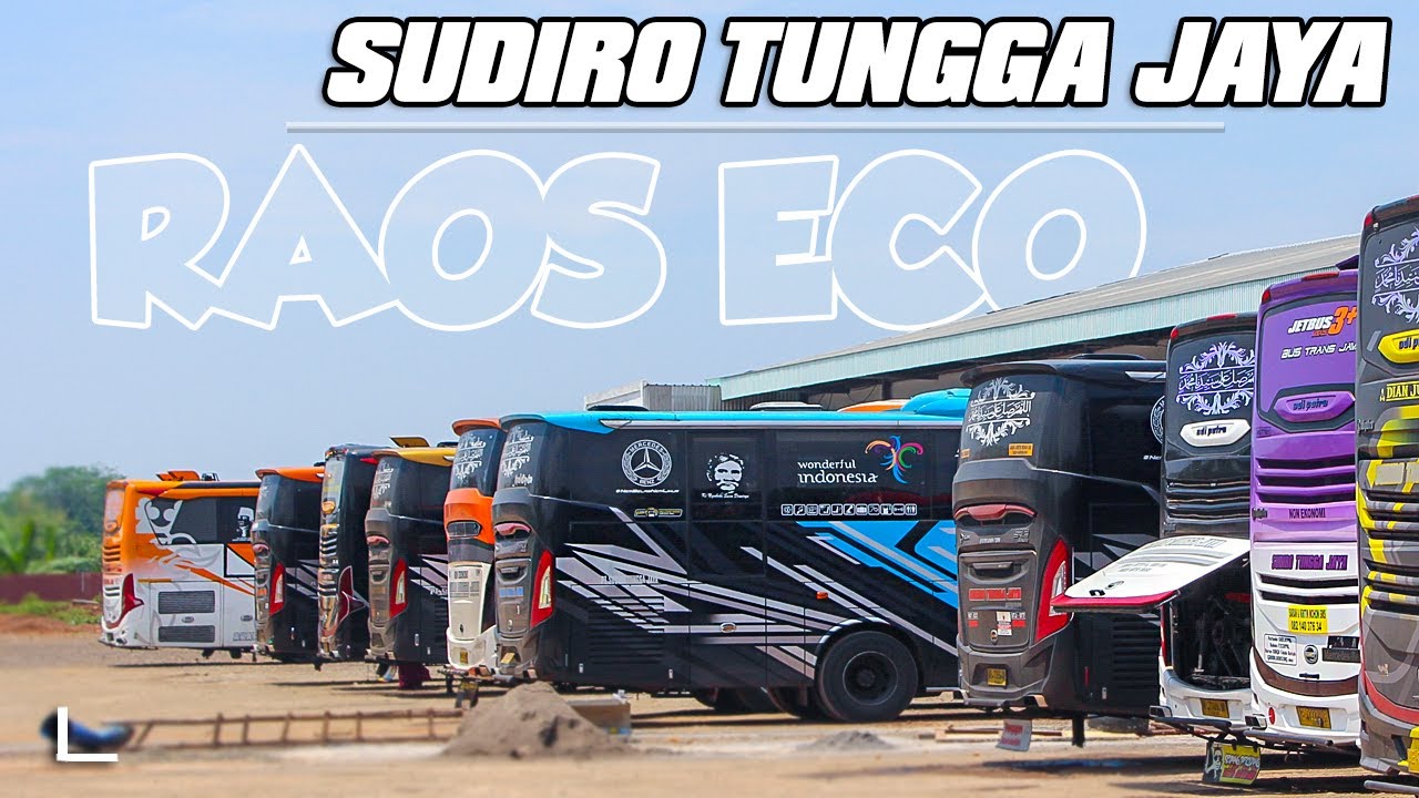 Hunting Bus SUDIRO TUNGGA JAYA di RM RAOS ECO (Part 1) | SERASA BERADA DI GARASI SENDIRI