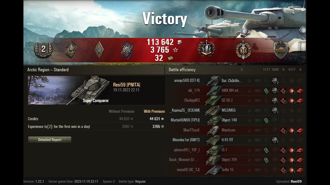 World of Tanks S. Conqueror-  believe it until last second - 6 kill