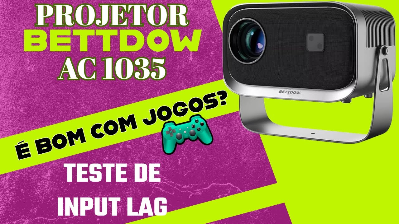 Bettdow Ac1035 para jogos - Teste de input lag