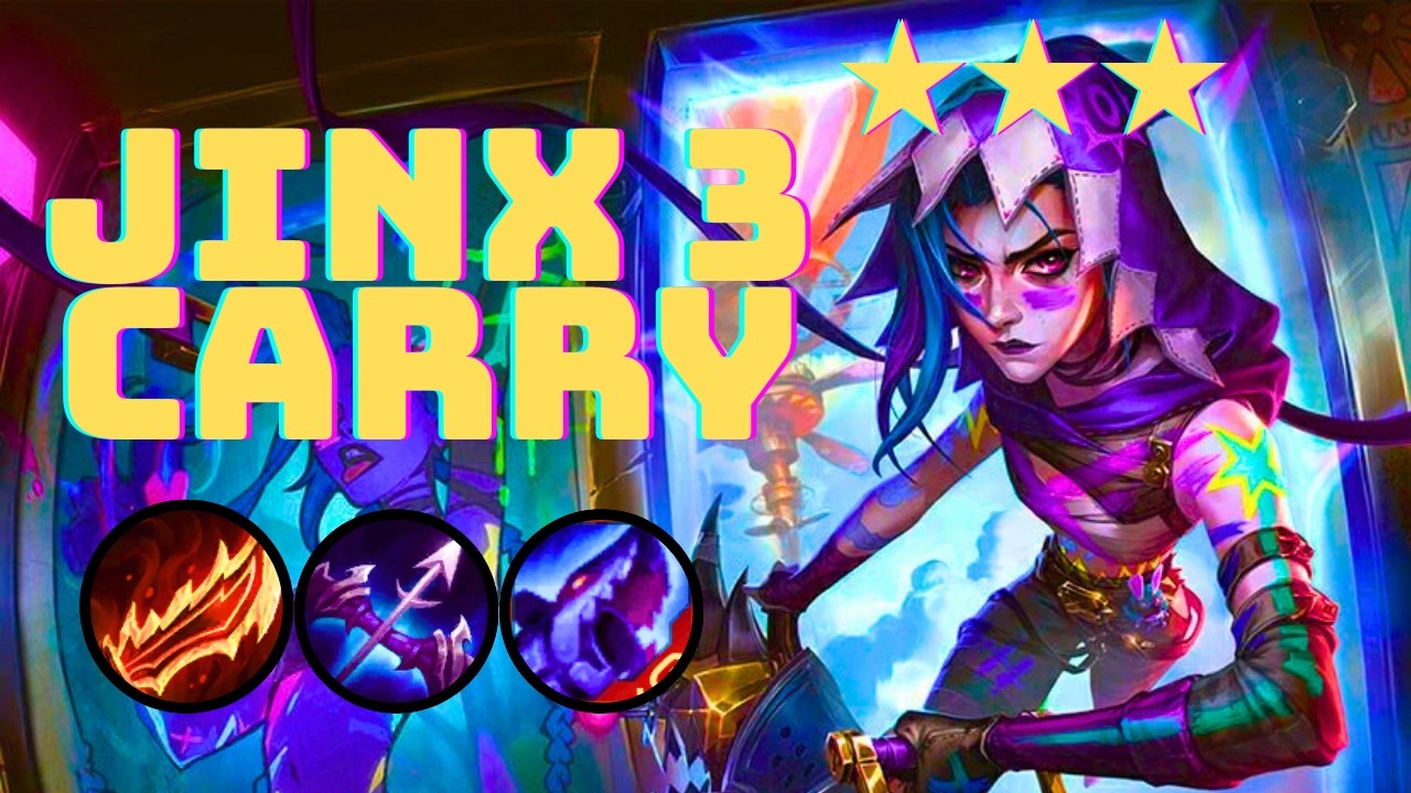 JINX 3 CARRY | Ranked TFT Guide | Set 16 | Patch 16.5