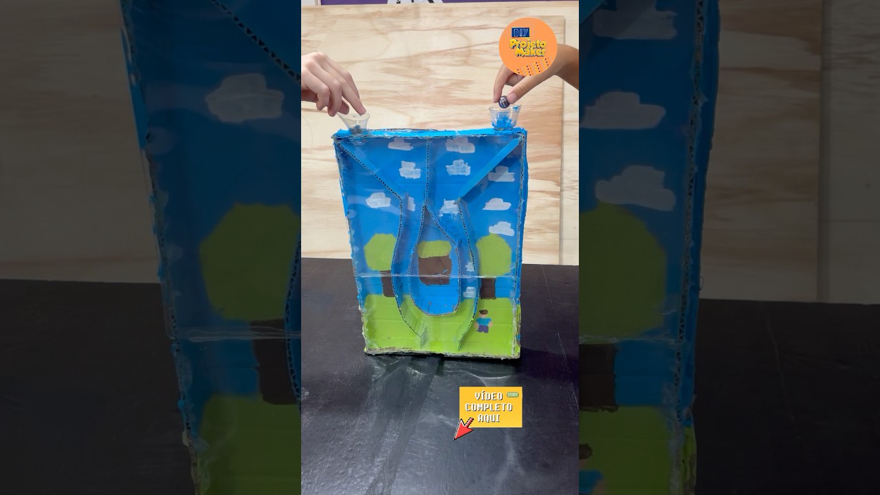 Desafio maker: pista insana com recicl&aacute;veis!