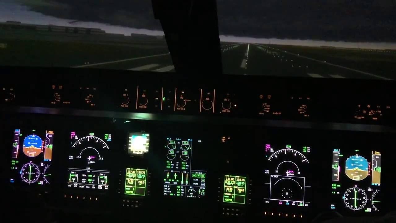 Embraer E145 Full Motion Simulator Session (Part 1)