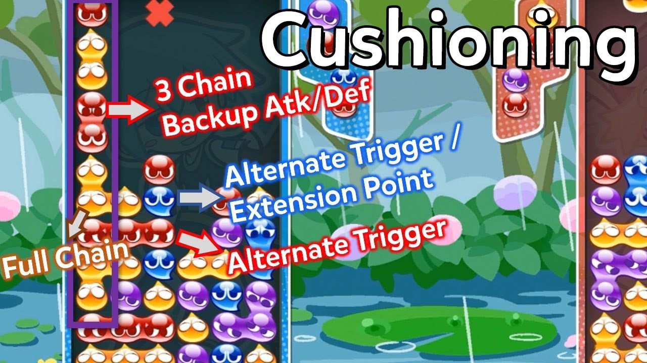 Puyo Puyo Tech Tip - Cushioning