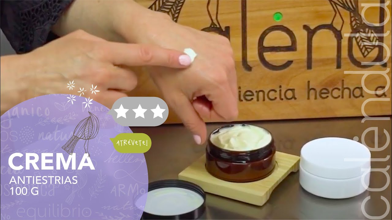 ¡Nueva receta! Crema anti estrías 100g, ideal para preparar en casa.