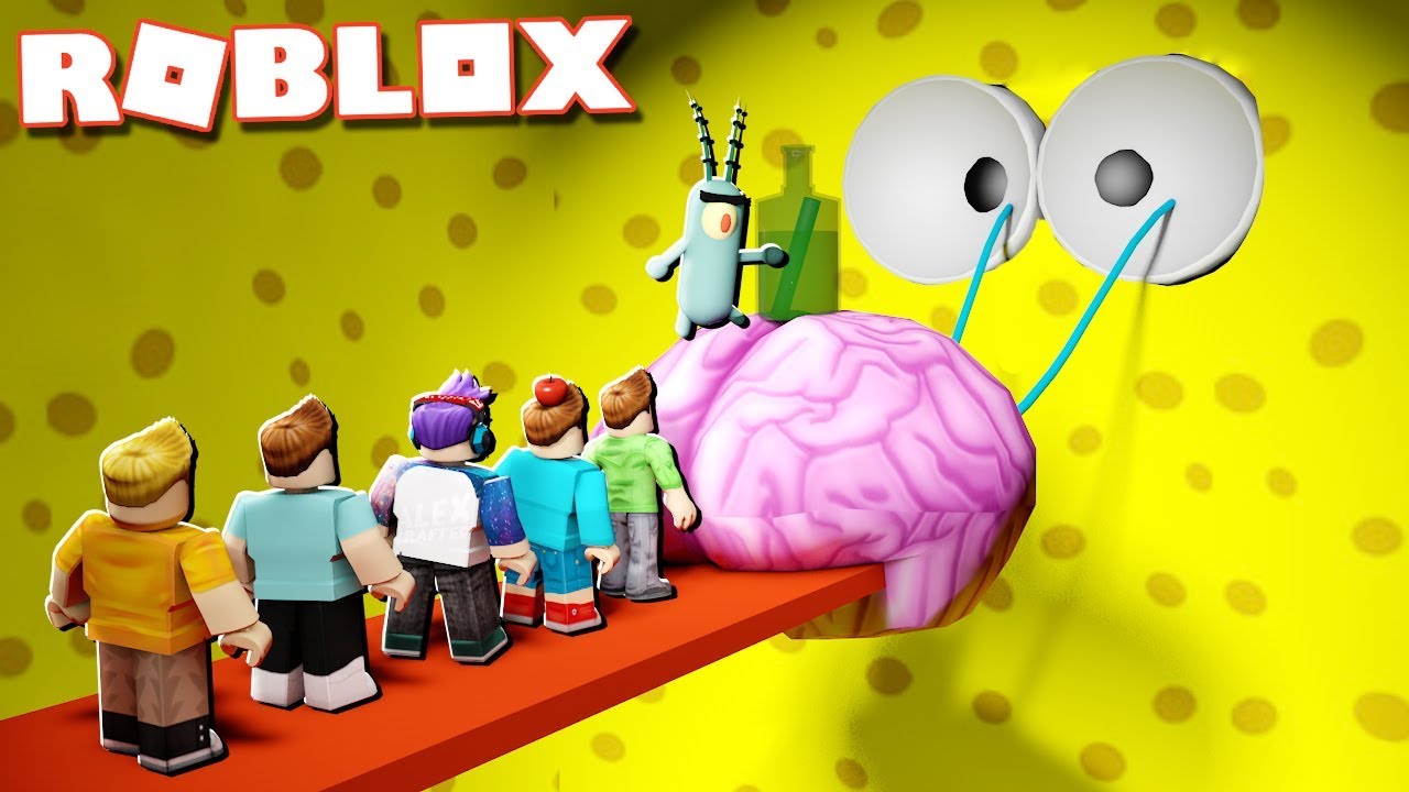 Roblox Adventures - INVADE SPONGEBOBS MIND FOR THE SECRET FORMULA! (Plankton Dream Scheme Obby)