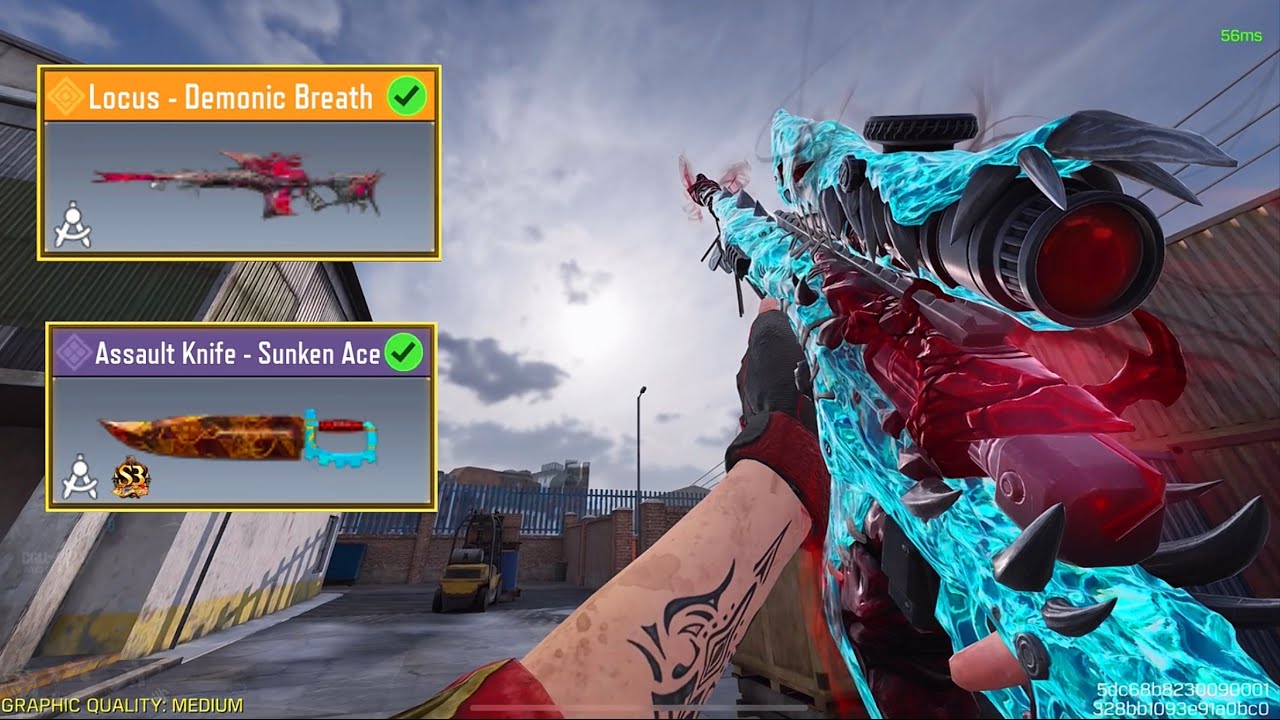 Locus Demonic Breath + Assault Knife🔥