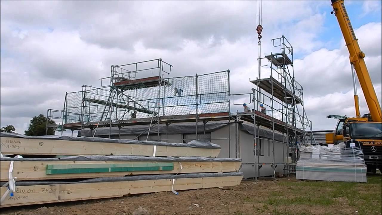 Danwood Hausaufbau - 1. Tag in 4 Min