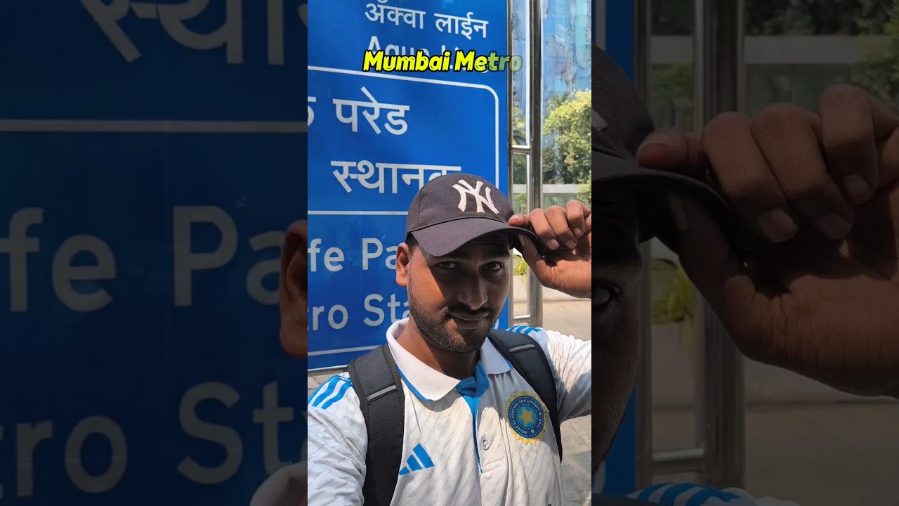 3rd Station Mumbai Metro 3 🚇 | #mumbai #girithewalker #metro #mumbaimetro