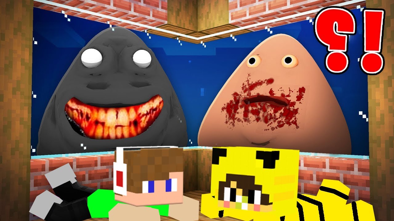 100 NAPIG FELNŐTT POU ELŐL BÚJKÁLTAM A MINECRAFT-BAN! 😱
