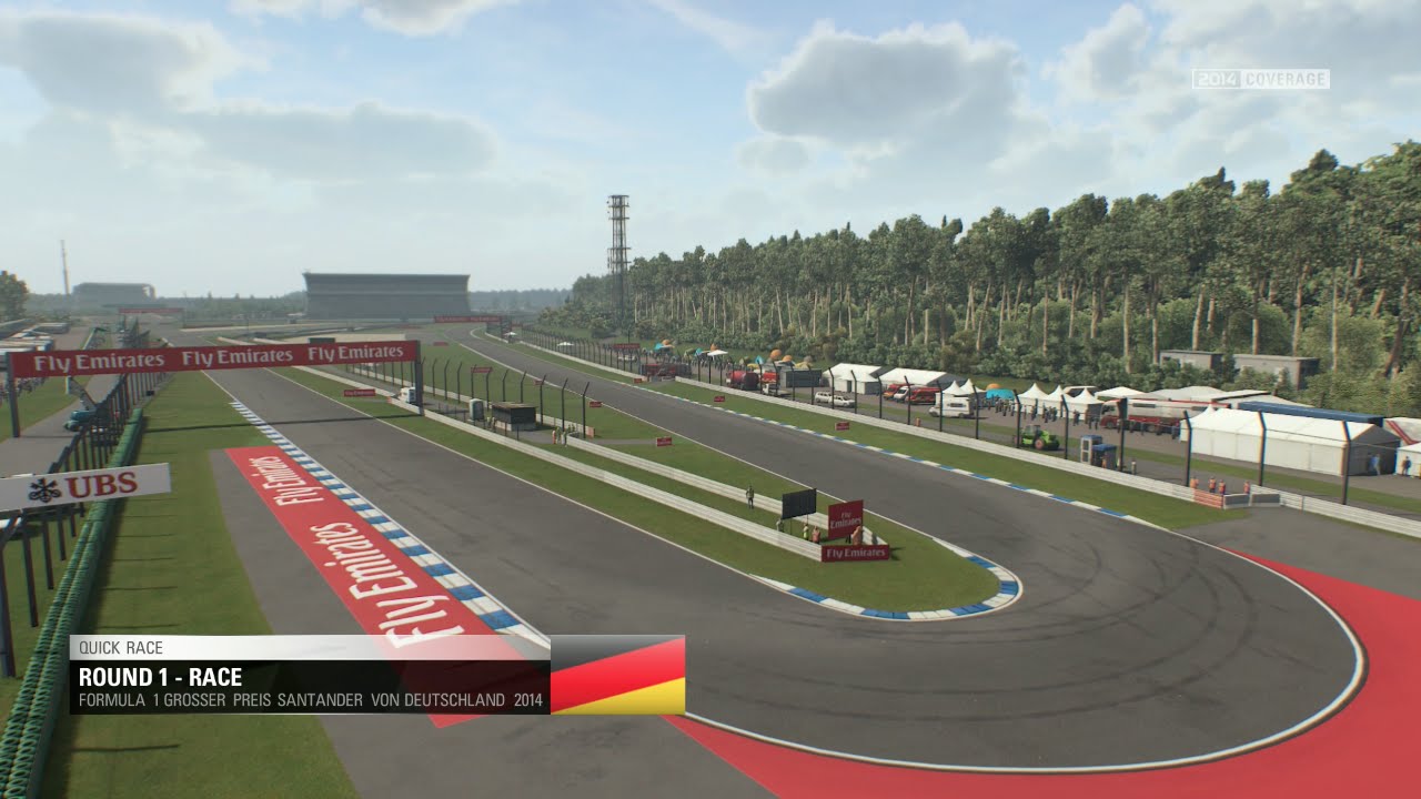 F1 2015 - F1 2014 Season Race w/ Vettel at Hockenheim (PS4 Gameplay)