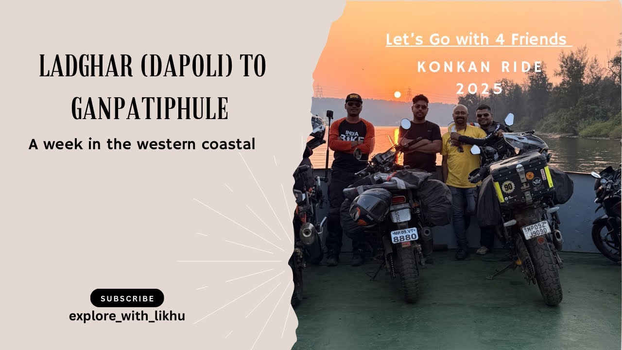 Untouched Konkan Village | Aaj Tak Aisi Off-Roading Nahi Ki | Ladghar (Dapoli) to Ganpatiphule Ride