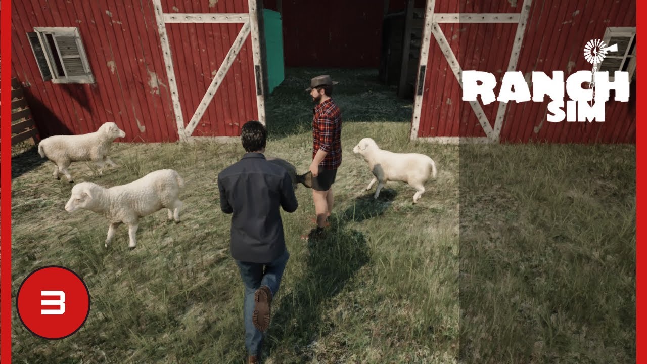 Ranch Simulator : Part 3 - Growing Our Sheep Great Empire | 2K No Commentary Co-op