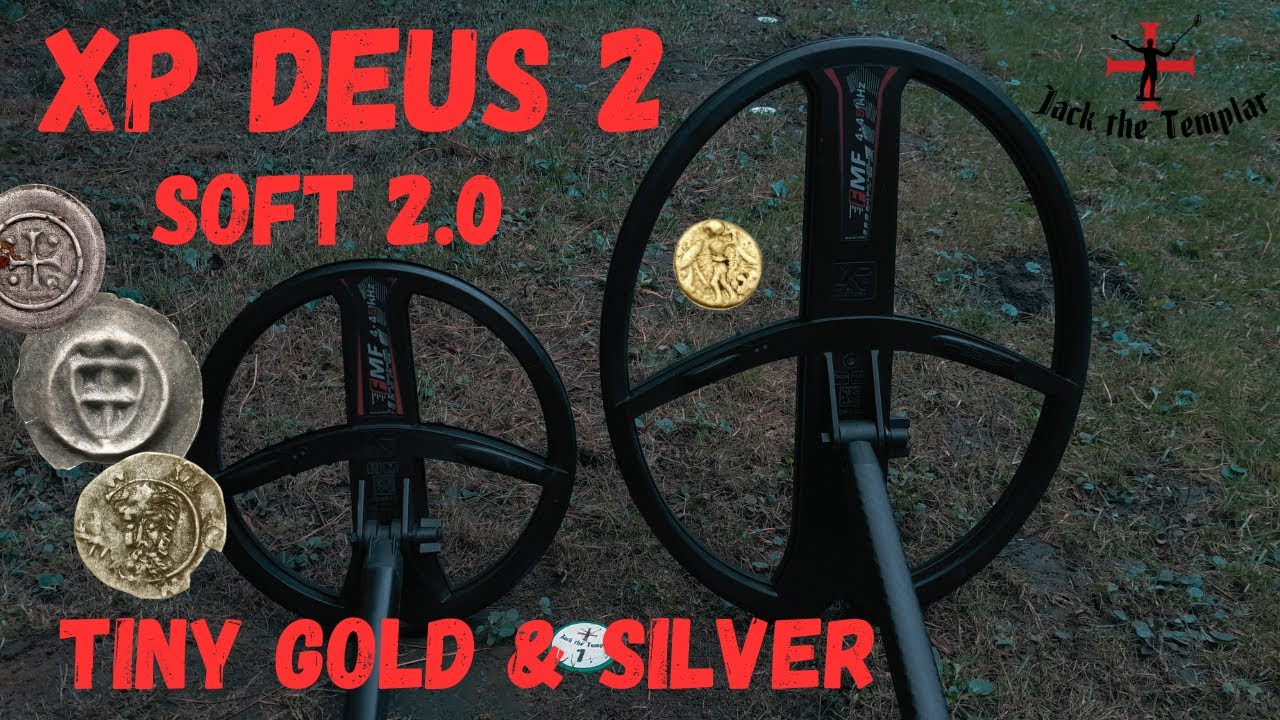 XP DEUS II - SOFT 2.0 - tiny gold & silver