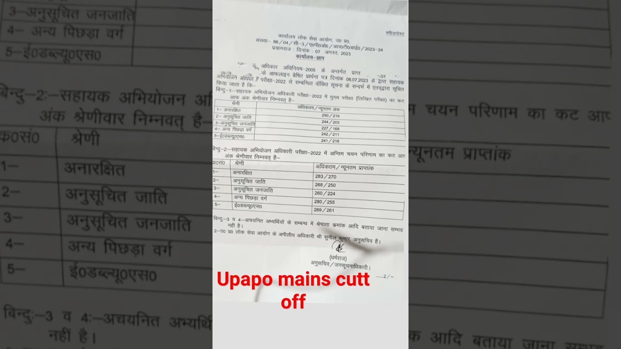 up apo mains2022 final cutt off #apo#pcsj #advocate #judge #motivation #barcoucil #barcoucil