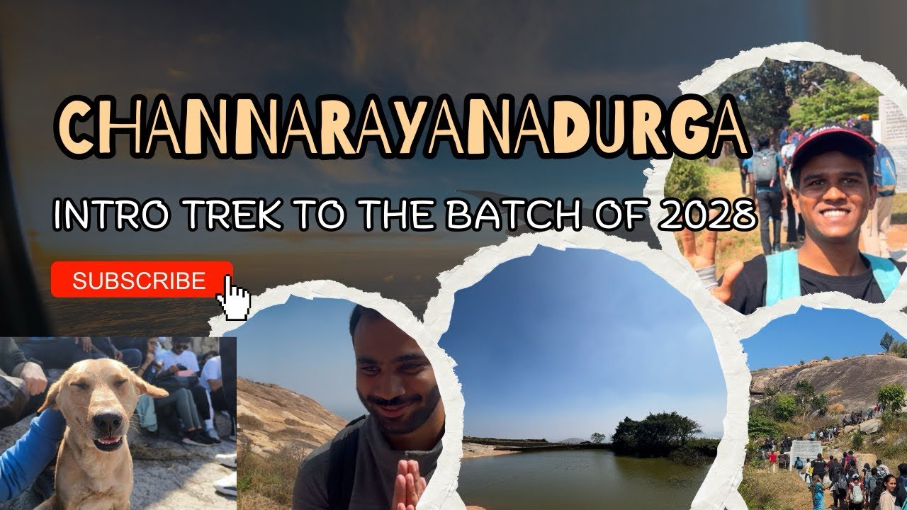 Channarayanadurga Trek | Adventure Trek Vlog 2025 #offbeatdestination #travelvlog #trekvlog #latest