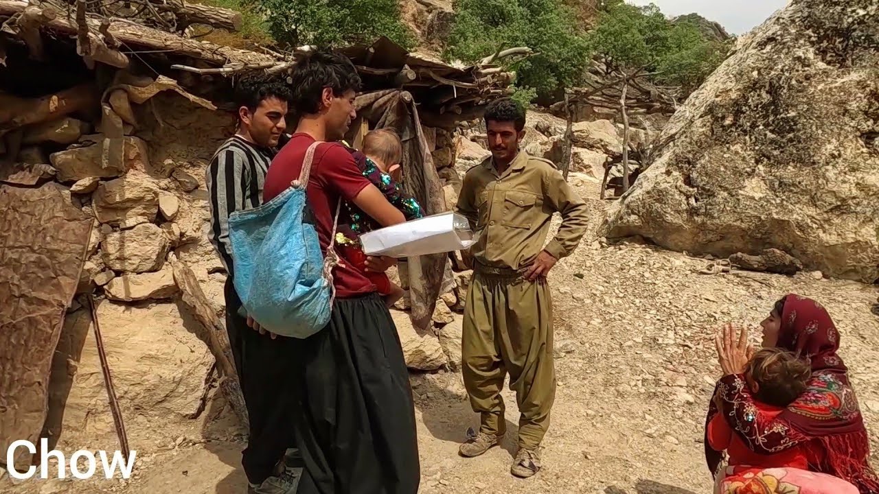 Finding the lost by the nomadic widow with the help of the fisherman
