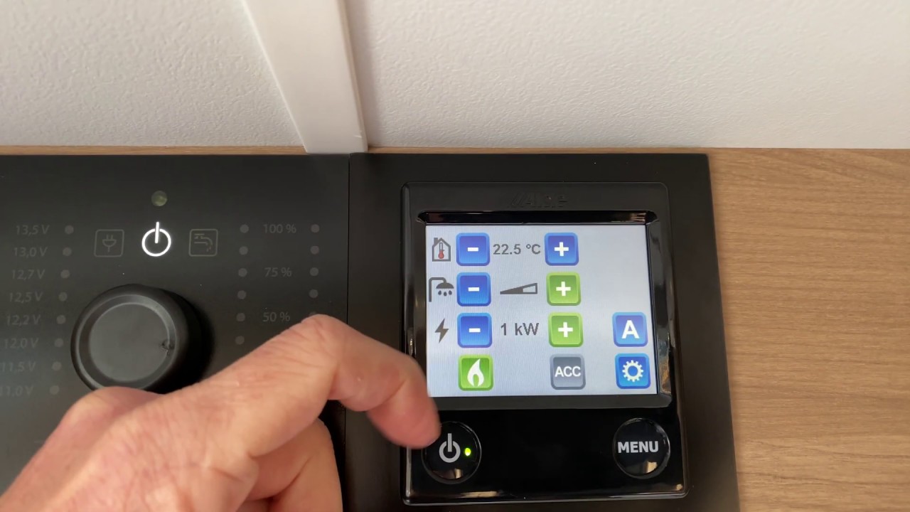 Vejledning Adria Adora med Alde 2020 og med Truma XT mover / Al-ko ATC mm.
