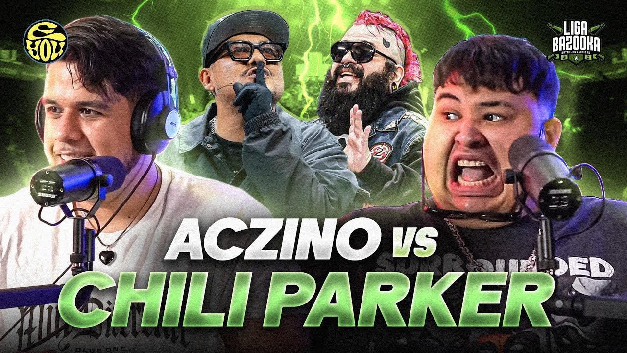 ACZINO SE BURLA DE MARADONA FRENTE A ARGENTINA! - Reacción a CHILI PARKER vs ACZINO - Liga Bazooka