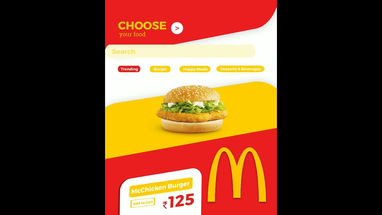 McDonald's commercial work | Alight Motion Mo-graph