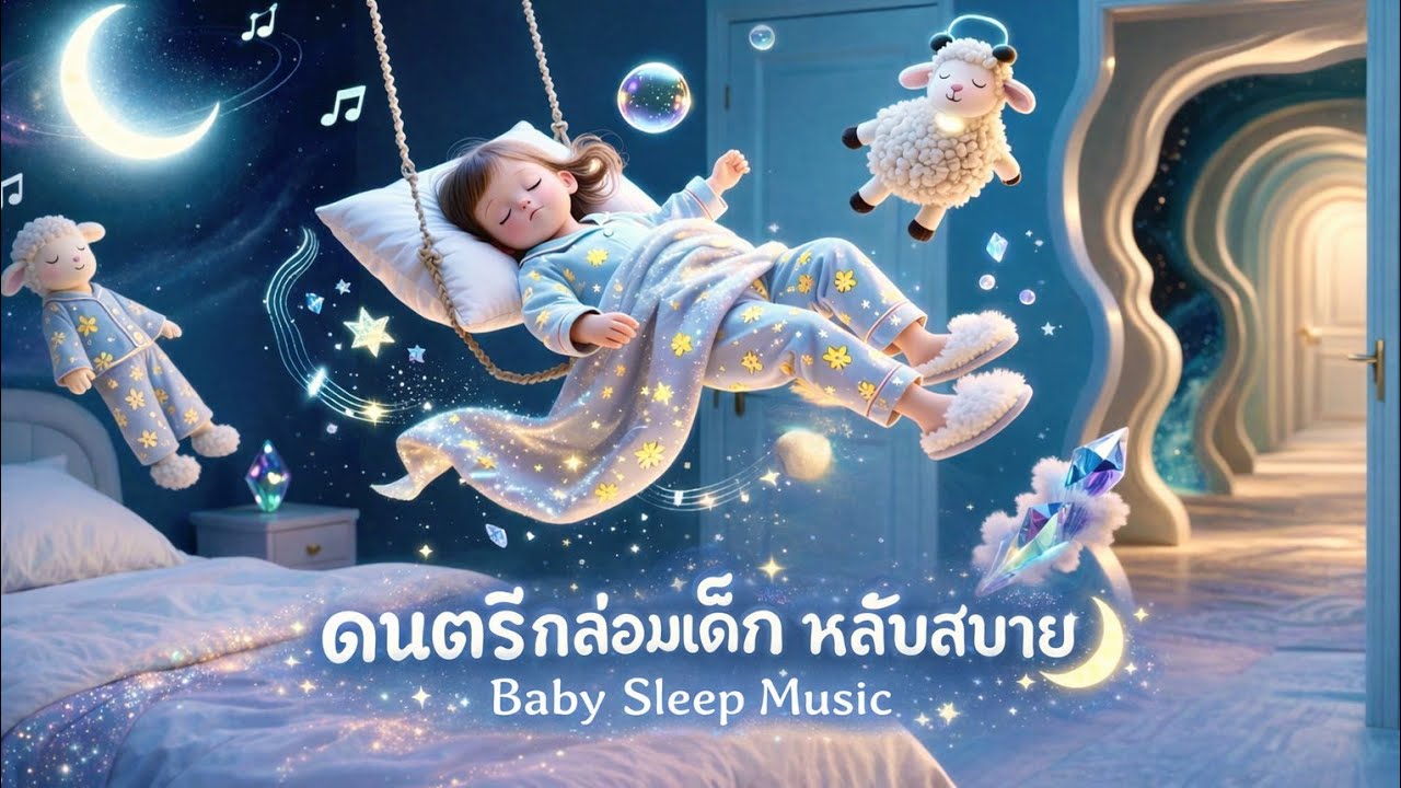 🌛Gentle Night ความฝันอันอ่อนโยน🌟 #babymusic #sleepmusic #baby #lullaby #ฝันดี #เพลงกล่อมเด็ก #relax 