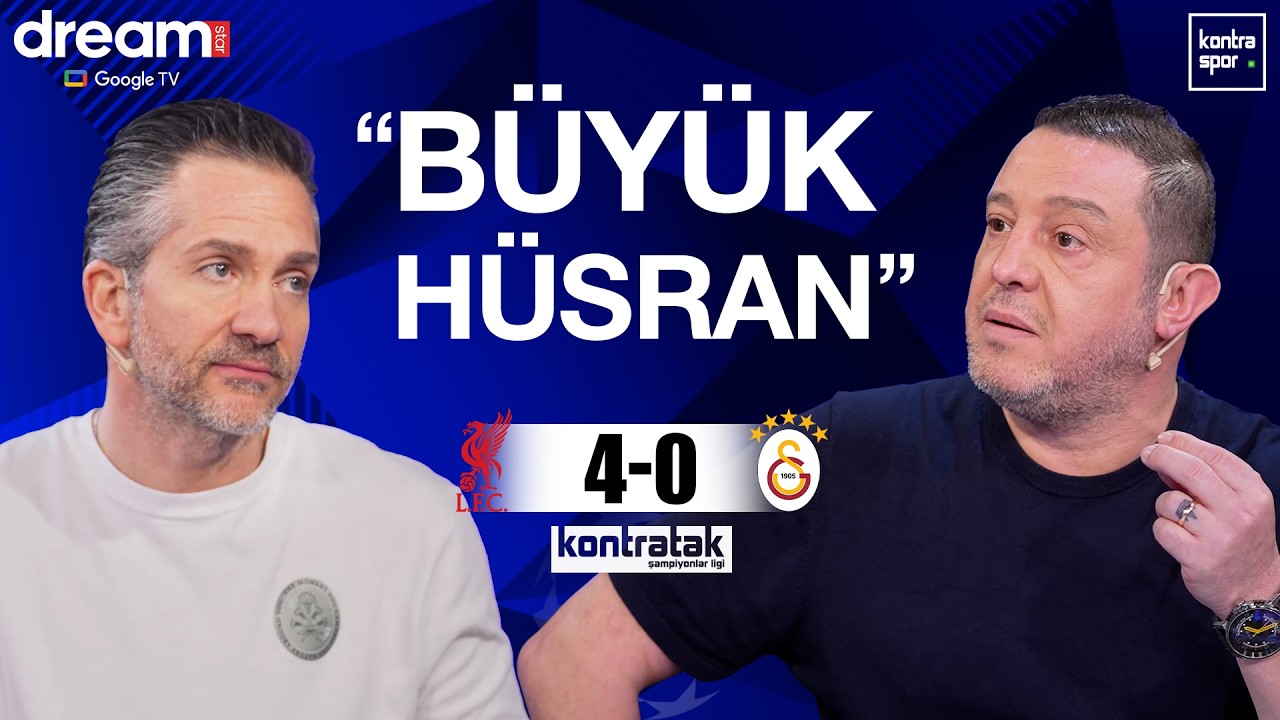 🔴 CANLI | Liverpool - Galatasaray Maç Sonu | Nihat Kahveci, Nebil Evren | Kontratak