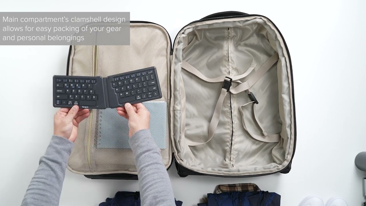 Targus® 15.6” EcoSmart® Mobile Tech Traveler Rolling Backpack (TBR040GL)