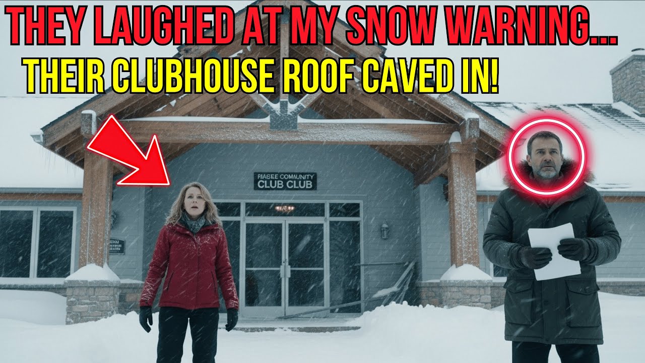 HOA Mocked Laughed at My Snow Warning — Then Their Clubhouse Roof Caved In